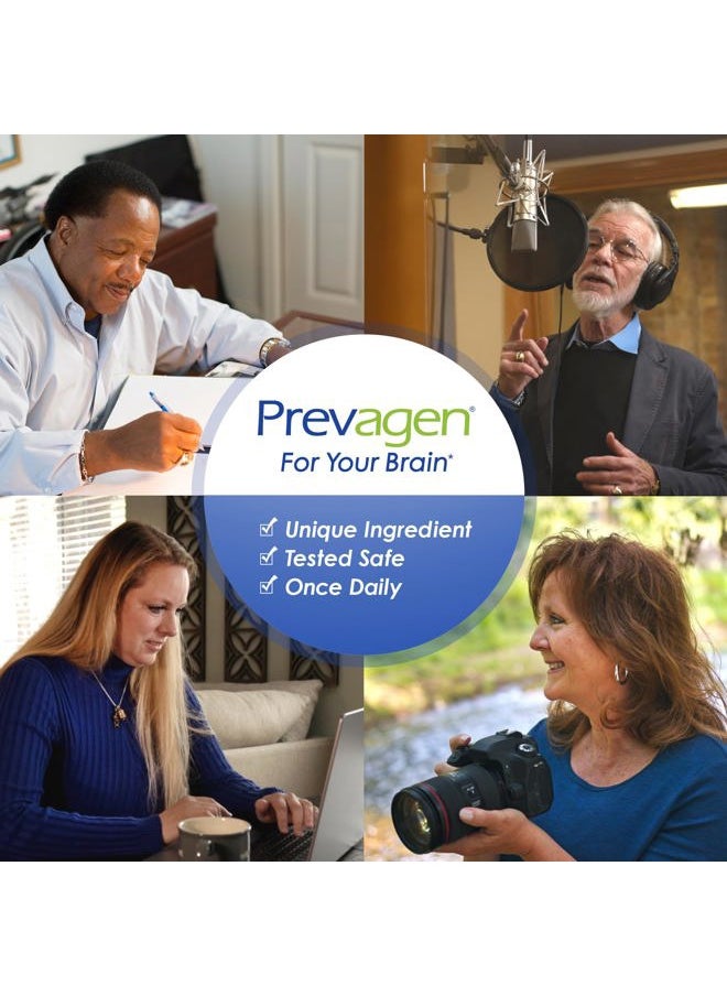 Prevagen - Regular Strength 10mg, 60 Capsules with Apoaequorin & Vitamin D and 7-Day Pill Minder - Image 1