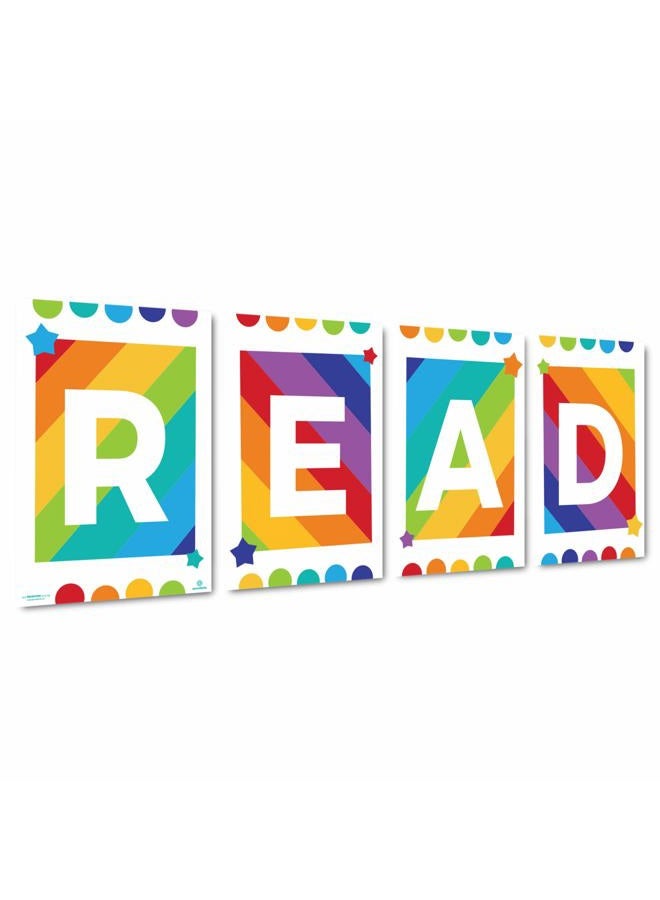 Sproutbrite Classroom Decorations - Reading Poster for Teachers - Bulletin Board and Wall Decor for Pre School, Elementary and Middle School - Image 1
