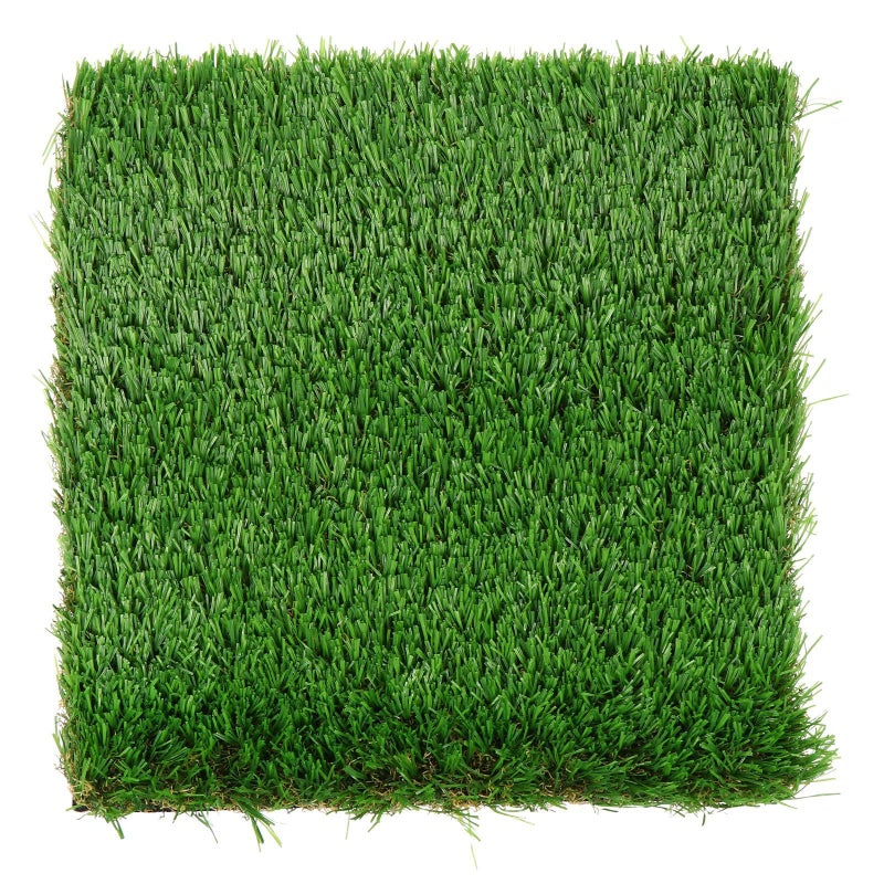 DOITOOL Golf Practice Mat Hitting Pad With Realistic Artificial Grass Surface Portable Mini Golf Training Mat For Indoor Outdoor Swing Practice Oval Black - Image 2