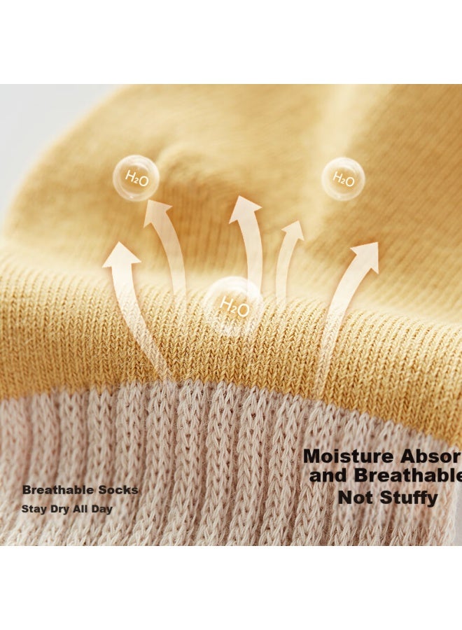 Beptides Beipes Baby Socks Spring And Summer New Born Baby Seamless Mid-tube Socks For Boys And Girls Children Breathable Cool Socks - Image 3