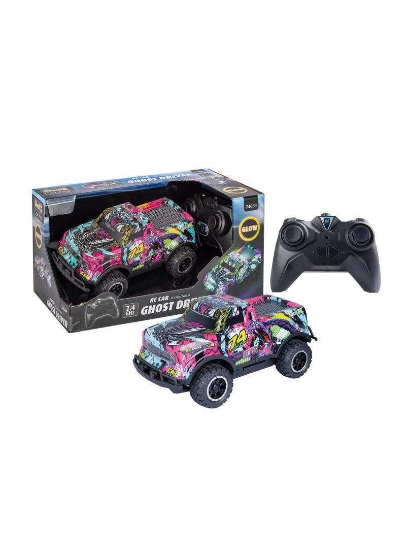 Revell RC Car Ghost Driver, Purple - Image 1