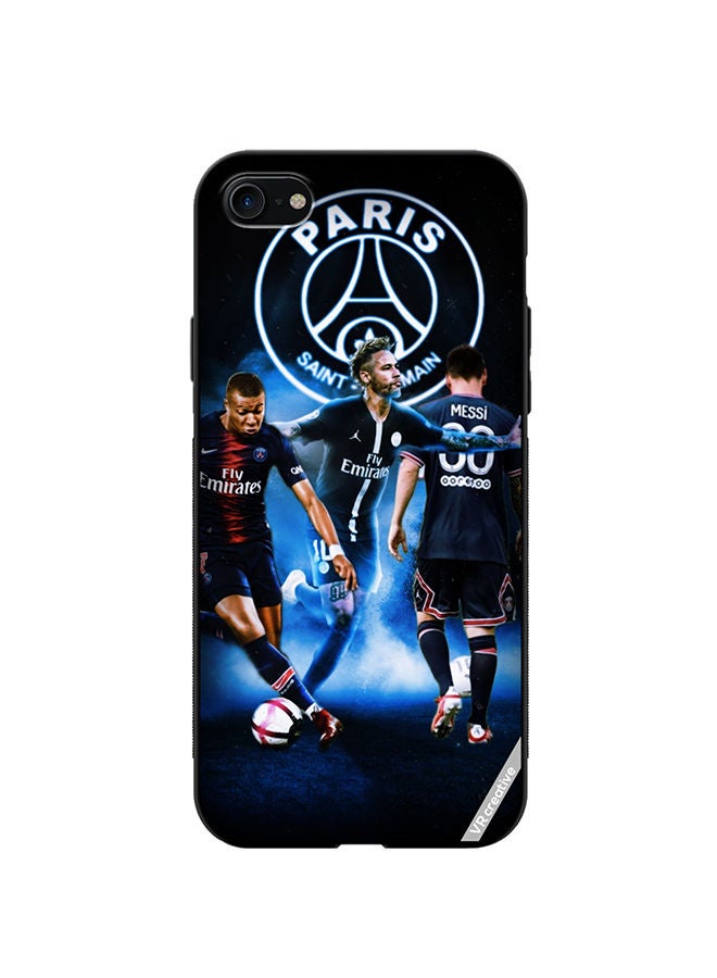 VR CREATIVE Protective Case Cover For Apple iPhone SE (2022) Player Football Design Multicolour - Image 1