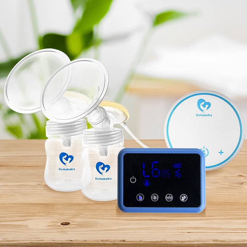 Nenesupply Pump Parts 19mm Compatible with Bellababy Breastpump Baby Bella Baby MiniO Double Breastpumps Replace Bellababy Pump Parts Detachable Flange Pump Accessorues Include Valve Membrane - Image 4