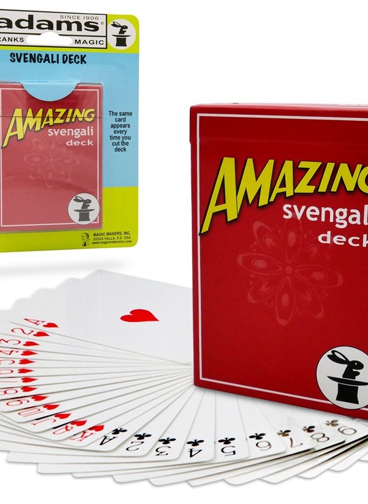 MAGIC MAKERS - Amazing Svengali Deck RED - Image 1