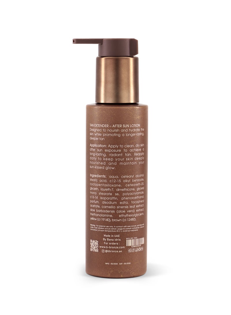 B bronze B-Bronze Tan Extender After Sun Lotion | Deep Hydration Lotion with Aloe Vera & Vitamin E | Soothes Skin & Prolongs Tan | Vegan & Cruelty-Free - Image 2