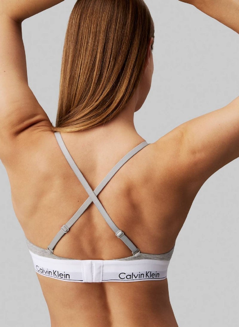 كالفن كلاين برا بتصميم مثلث من مجموعة مودرن كوتون - Image 3