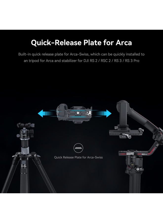 SmallRig Z 8 Camera Cage for Nikon Z 8, Anti-Twist Design and Aluminum Alloy Full Camera Cage, with Quick Release Plate for Arca-Swiss for Bird Shooting, Sports Shooting, Commercial Filming 3940 - Image 3