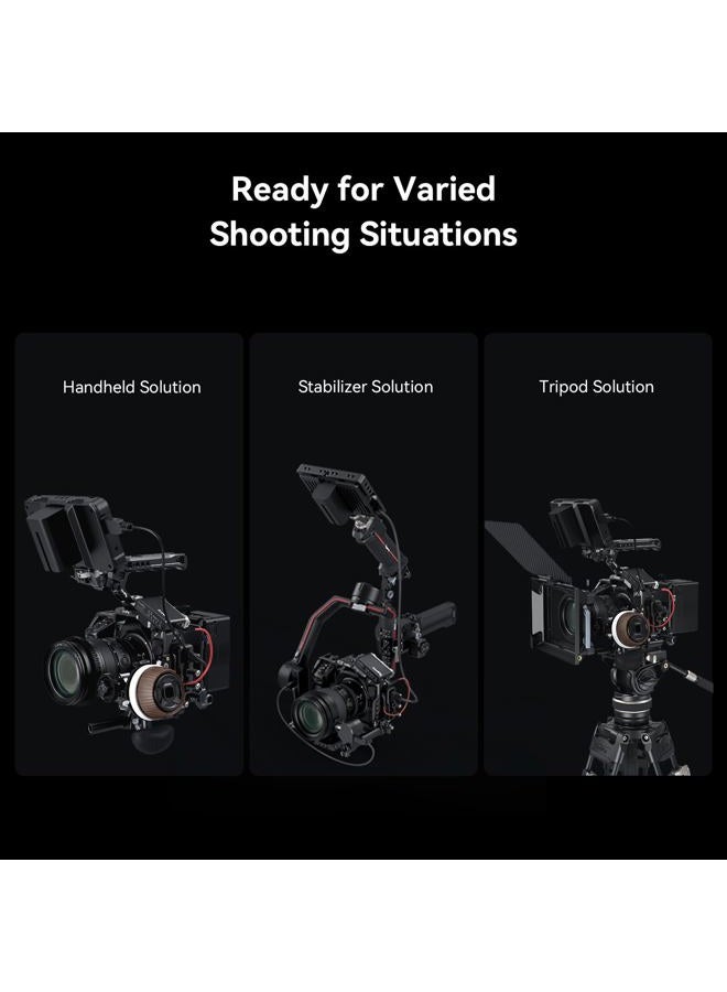 SmallRig Z 8 Camera Cage for Nikon Z 8, Anti-Twist Design and Aluminum Alloy Full Camera Cage, with Quick Release Plate for Arca-Swiss for Bird Shooting, Sports Shooting, Commercial Filming 3940 - Image 5