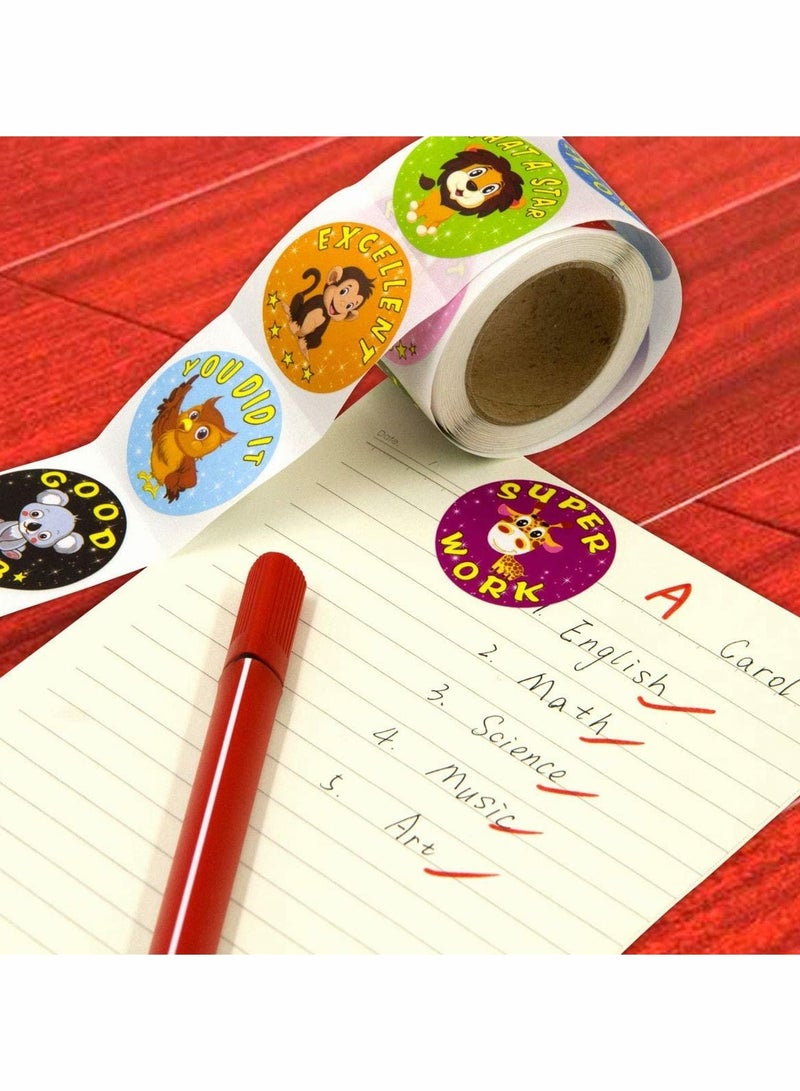 KASTWAVE Animal Reward Stickers for Kids - Image 4