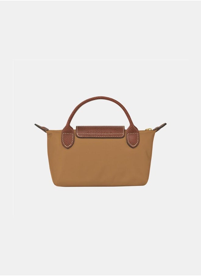 Longchamp Women's Classic Fashion Versatile Mini Makeup Bag HandbagShoulder Bag Handheld Small Bag Classic brown  - Image 4