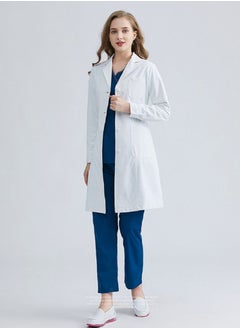 Gasin Medical Scrubs, Women's Scrubs, Long Sleeve Professional Medical Coats, Long Sleeve Medical Lab Coats, For Hospital Staff  - Image 3