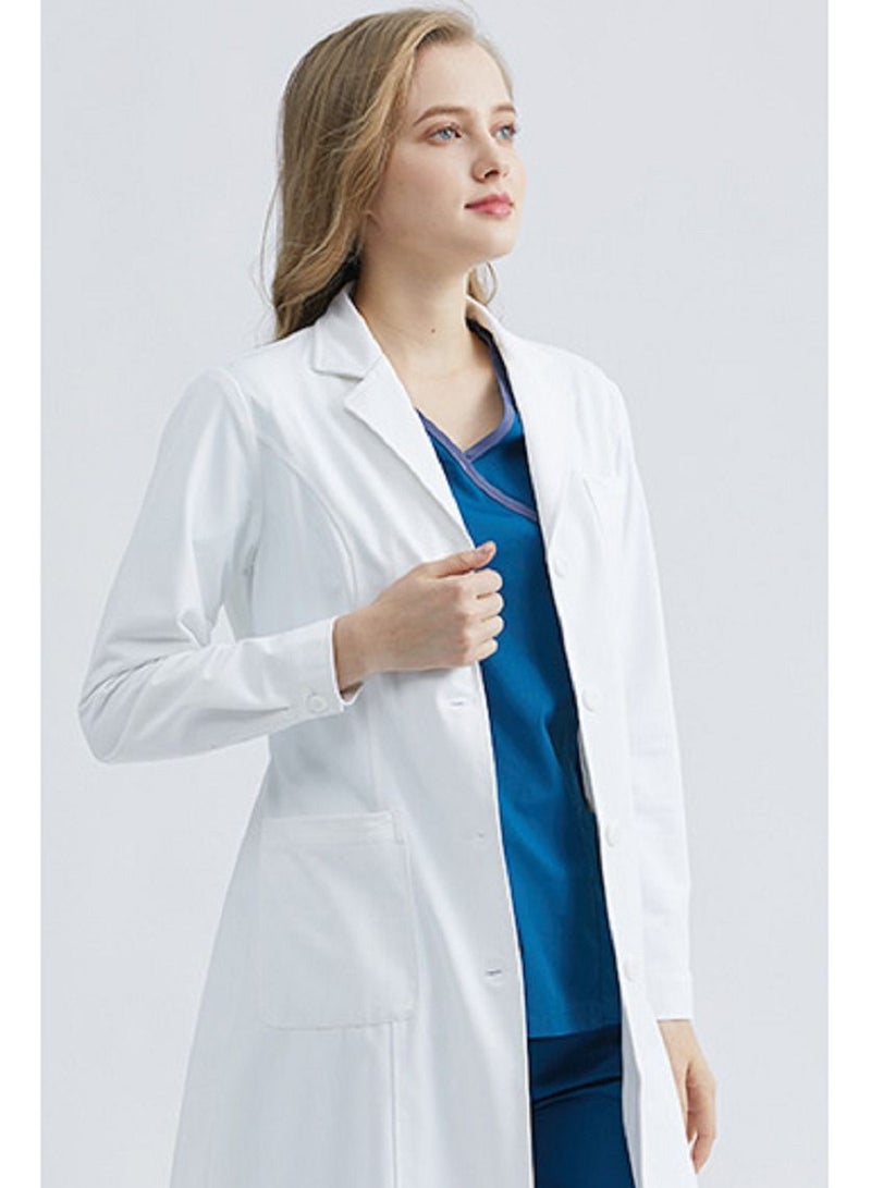 Gasin Medical Scrubs, Women's Scrubs, Long Sleeve Professional Medical Coats, Long Sleeve Medical Lab Coats, For Hospital Staff  - Image 4