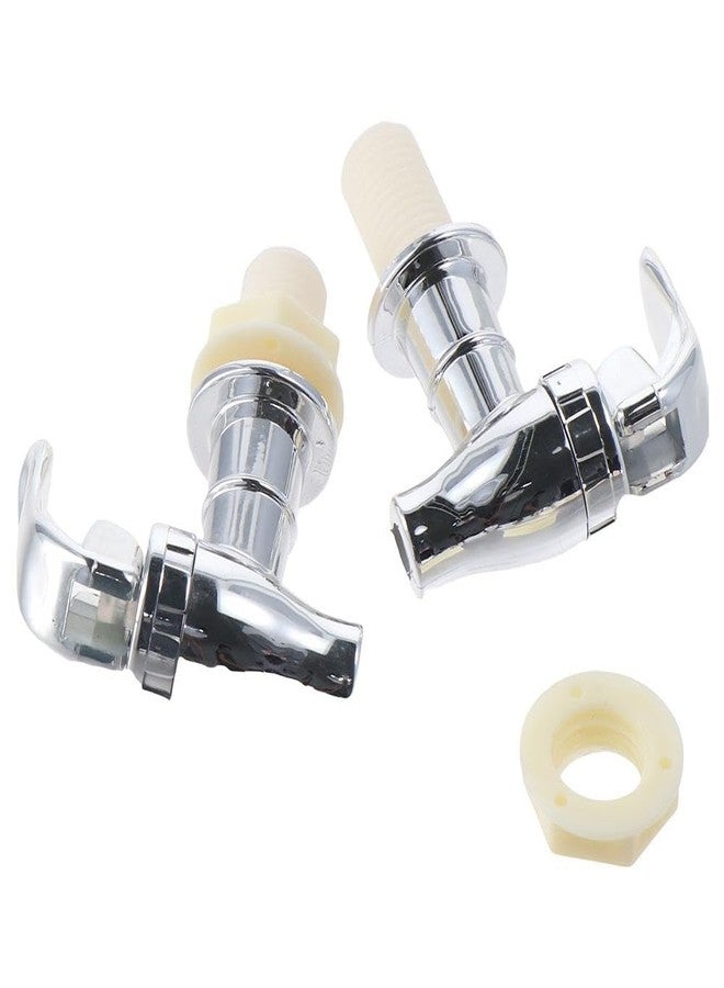 Urjumpea 4 Pack Replacement Spigot for Drink Dispenser Push Style Cooler Faucet Water Bottle Jug - Image 2