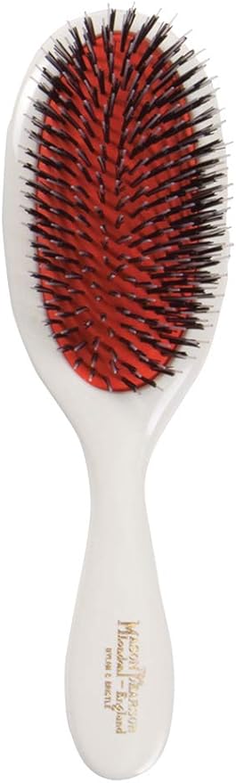 Mason Pearson BN3 Handy Bristle and Nylon Hair Brush Ivory