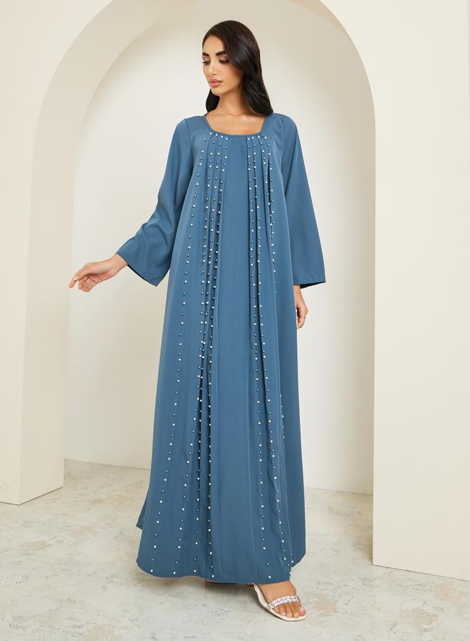 أميرة جلابية مزينة باللؤلؤ - Image 3