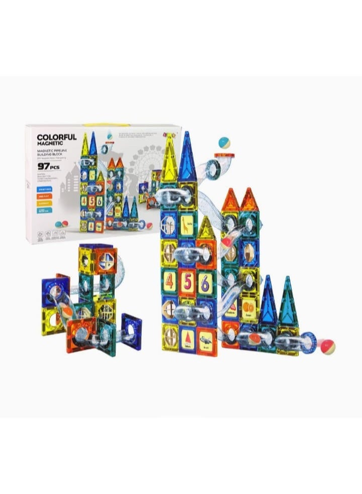PZL Kids Magnetic Building block ,97 Pcs - Image 4
