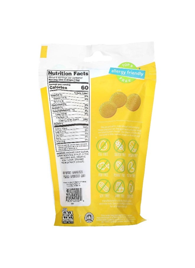 YumEarth YumEarth, Organic Hard Candies, Lemon, 3.3 oz (93.6 g)  - Image 2