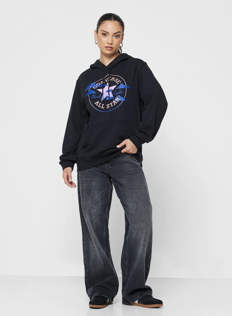 كونفرس Classic Fit Seasonal Chuck Patch Po Hoodie