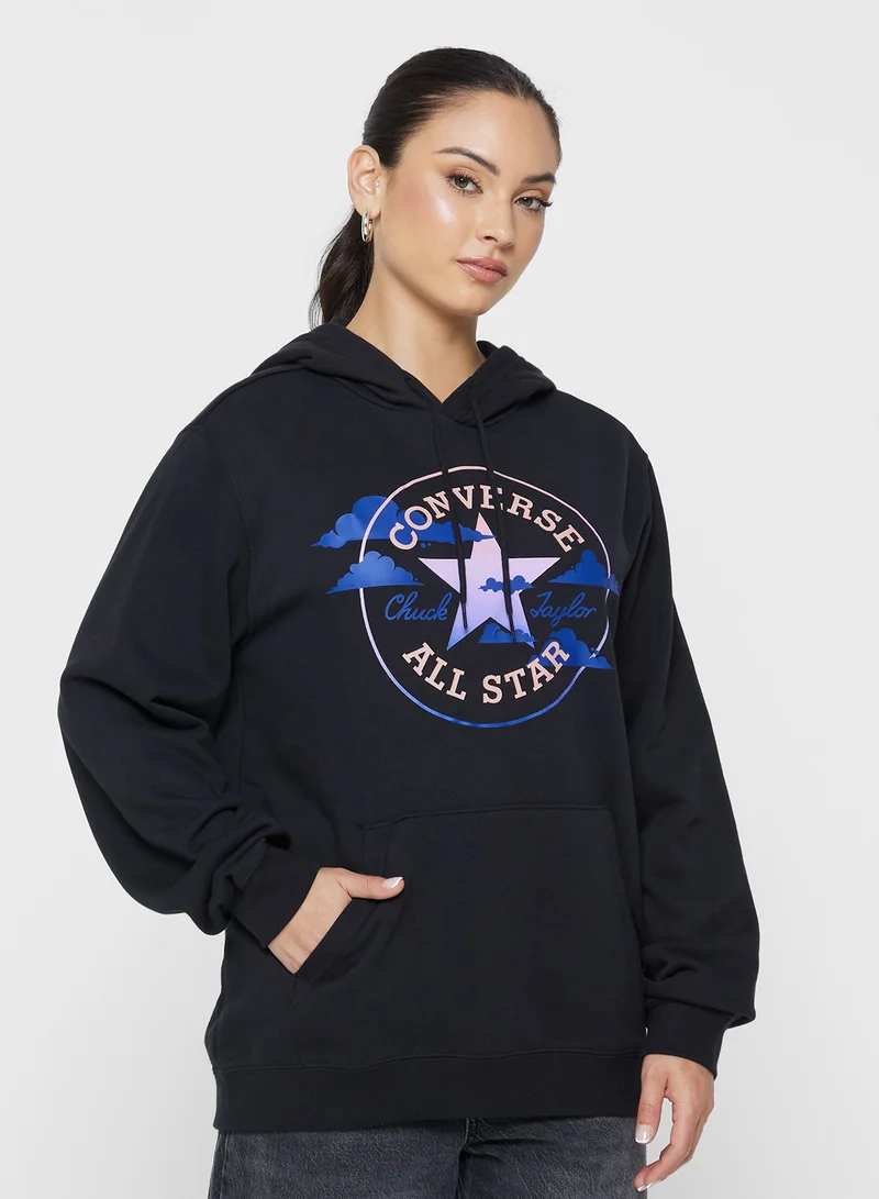 كونفرس Classic Fit Seasonal Chuck Patch Po Hoodie