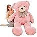 IKASA Giant Teddy Bear Plush Toy Stuffed Animals Pink 70 inches - Image 4