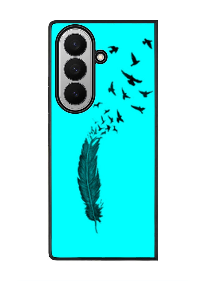 Stylizedd For Samsung Galaxy Z Fold7 Case,Slim fit Camera Protection, Shockproof Thin Phone cover  - Birds Of A Feather