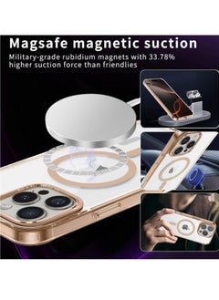 YoYoTech Desert Titanium Clear Cover Compatible for iPhone 16 Pro Max Case 6.9' [Anti-Yellowing] Hard Back Slim Shockproof iPhone 16 Pro Max Desert Titanium Case.  - Image 3
