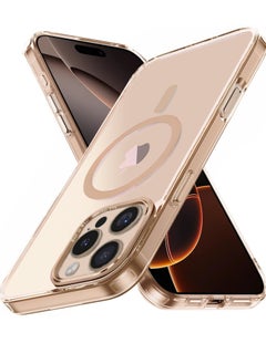 YoYoTech Desert Titanium Clear Cover Compatible for iPhone 16 Pro Max Case 6.9' [Anti-Yellowing] Hard Back Slim Shockproof iPhone 16 Pro Max Desert Titanium Case.  - Image 1