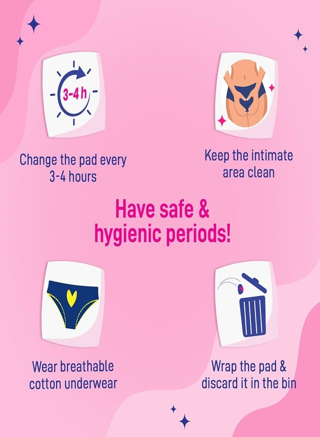 Paree Super Soft Sanitary Pads for Women| XL-30 Pads|With Double Feathers Sanitary Pads|Quick Absorbtion|Heavy Flow Champion|With Disposable Covers| Gentle Fragrance| Leakage-Proof| Skin Friendly - Image 3