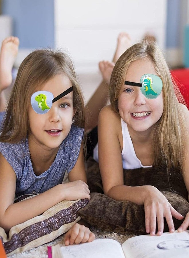 ELVORO 2PCS Reusable Lazy Eye Patch for Kids | Soft Comfortable Amblyopia Eye Patch | Adjustable Eye Cover for Left & Right Eye | Cartoon Pirate Theme, Washable, Skin-Friendly, Multicolour - Image 5