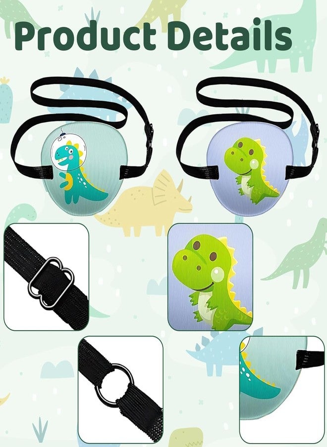 ELVORO 2PCS Reusable Lazy Eye Patch for Kids | Soft Comfortable Amblyopia Eye Patch | Adjustable Eye Cover for Left & Right Eye | Cartoon Pirate Theme, Washable, Skin-Friendly, Multicolour - Image 2