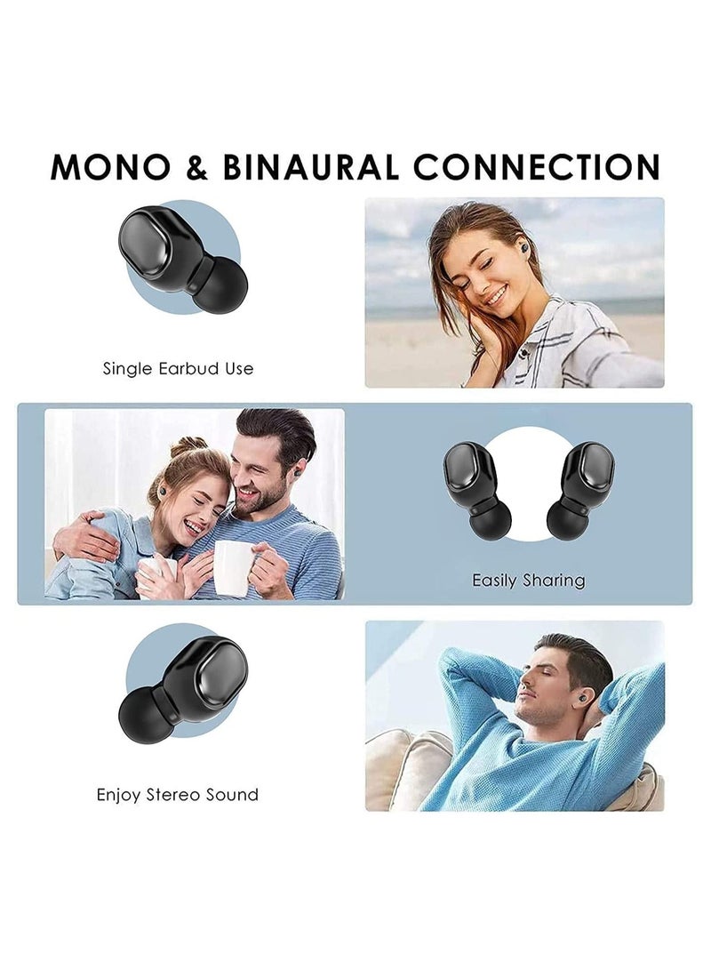 Wireless Earbuds Bluetooth Earphones Wireless Headphones with Upgraded Microphone CVC 8.0 Noise Reduction EarBuds 24 Hrs Cyclic Playtime Headphones  - Image 4