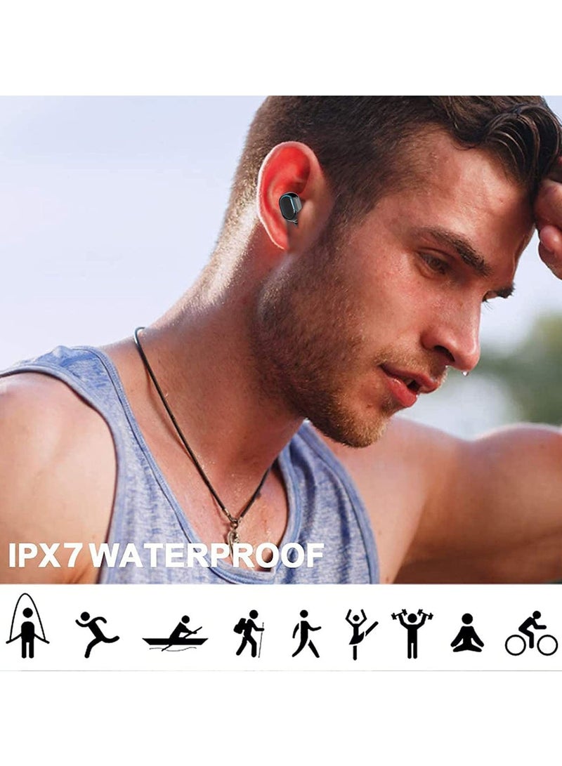 Wireless Earbuds Bluetooth Earphones Wireless Headphones with Upgraded Microphone CVC 8.0 Noise Reduction EarBuds 24 Hrs Cyclic Playtime Headphones  - Image 5