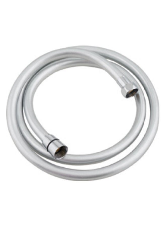 DANUBE HOME Danube Home Milano Silver Pvc Shower Hose 120Cm | PVC shower hose For Toilet Bathroom Washroom  - Image 2