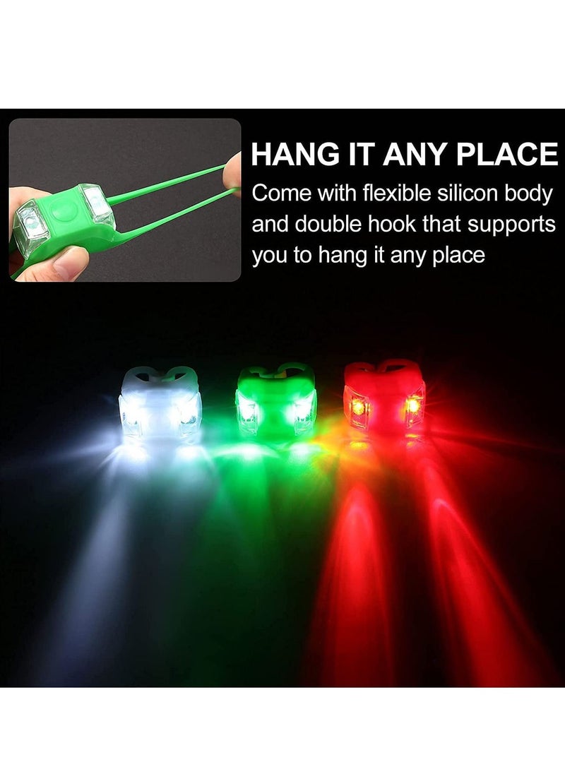 Y&D - LED Boating Lights Navigation Safety Bow Bicycle lamp Tail and Stern Battery Operated with 3 Modes for Pontoon Yacht - Image 1