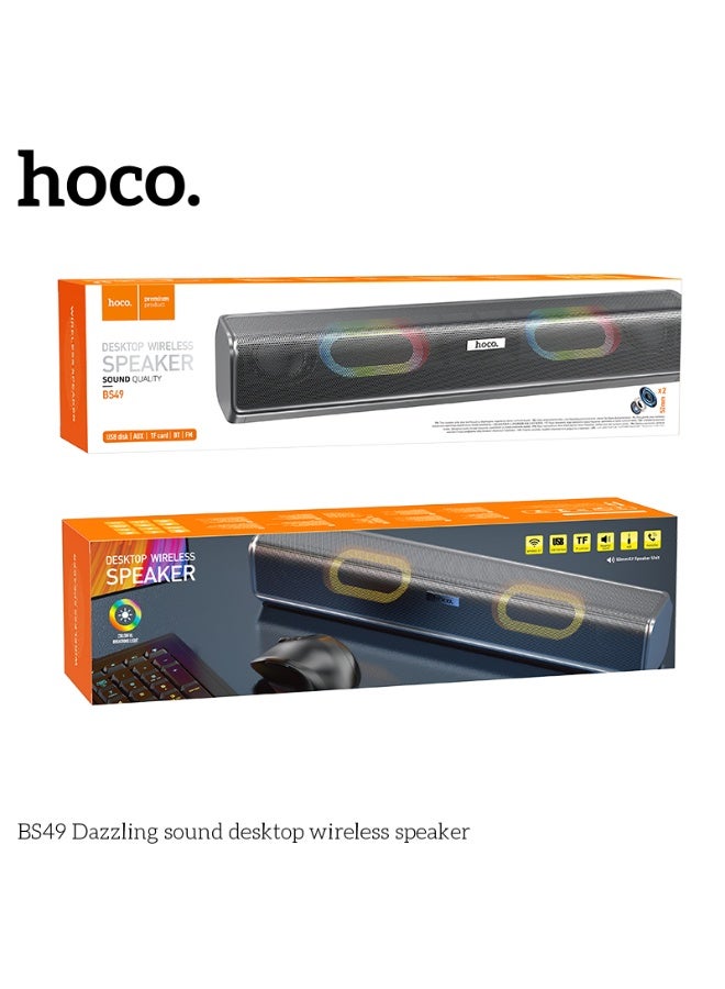 hoco. BS49 Dazzling sound desktop wireless speaker - Image 4