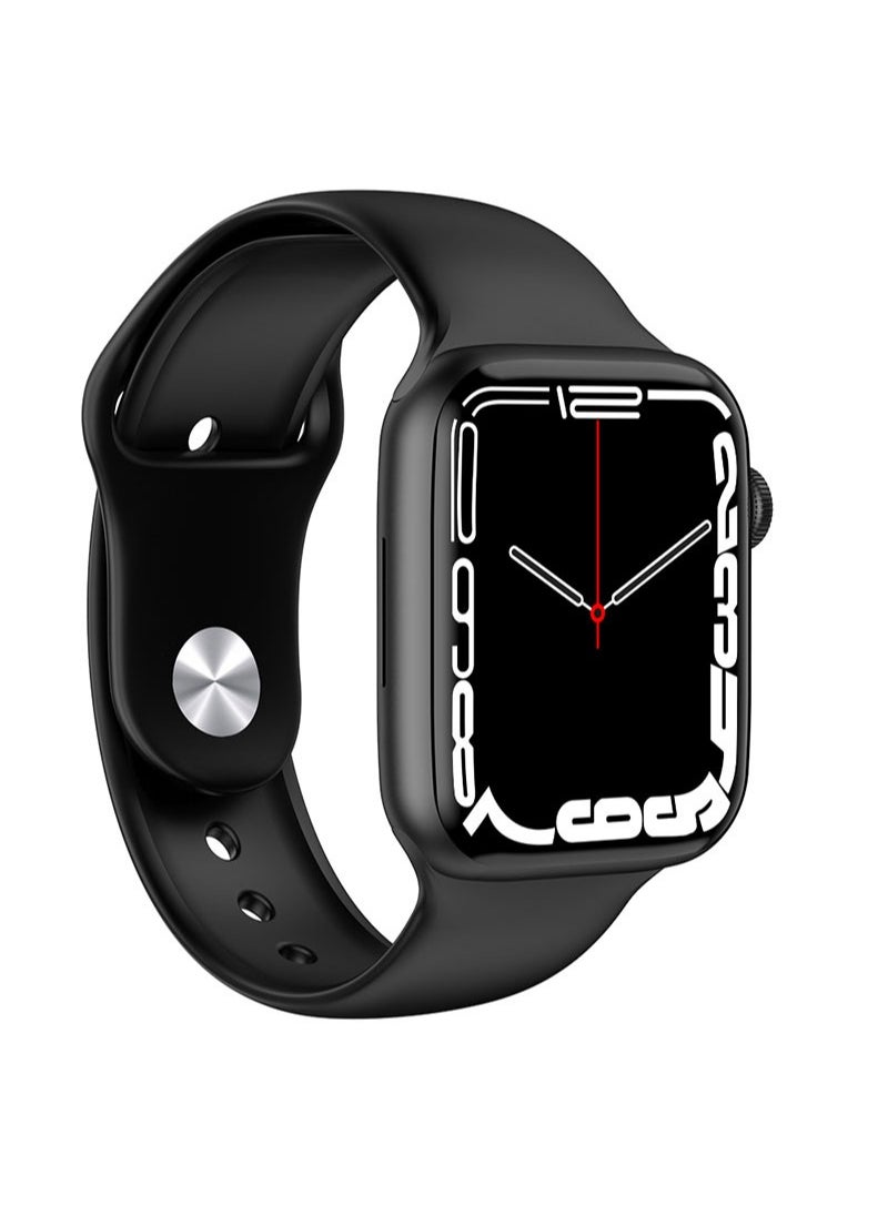 FlashHawk Series 7 1.9 inch Smart Watch with HD IPS Full Touch Screen W17 Black  - Image 1