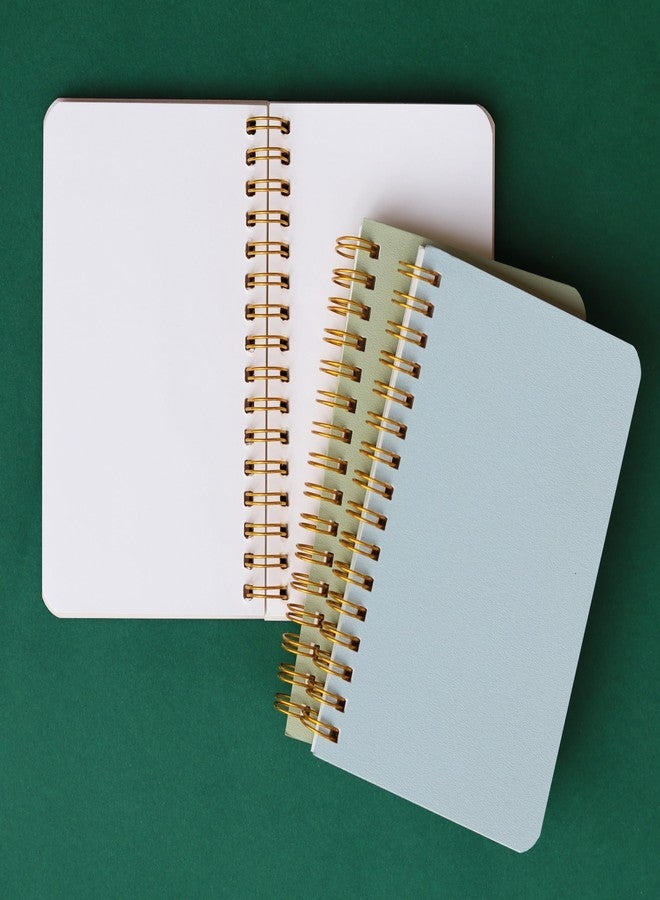 INNAXA Little Subject Notebooks 6 pcs Small Spiral Notebooks, 3.5 x5.5 Pocket Mini Notebooks Pages, 60 Sheet Mini Pads for Home Office and School Accessories - Image 3