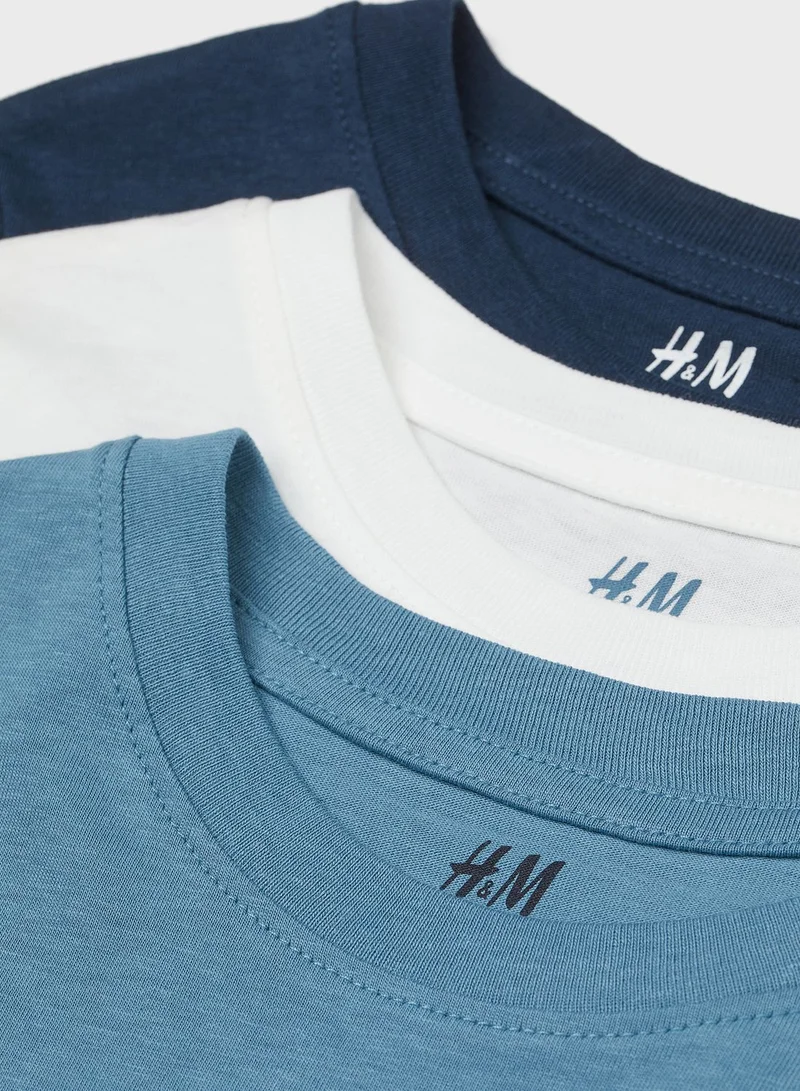 H&M Kids 3 Pack Essential T-Shirt