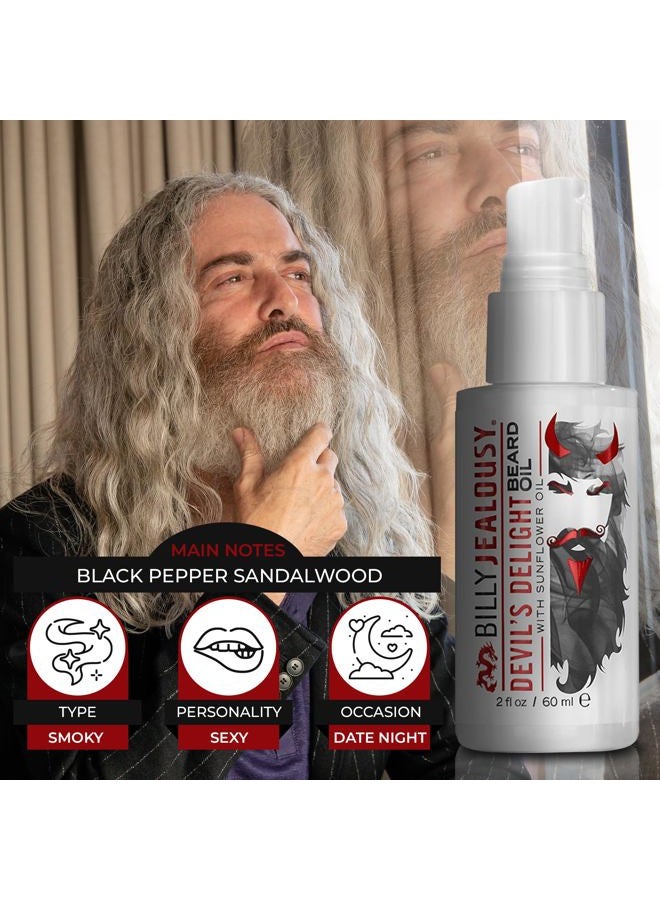 Billy Jealousy Devil's Delight Beard Oil with Sunflower Oil 60ml/2oz - Image 2