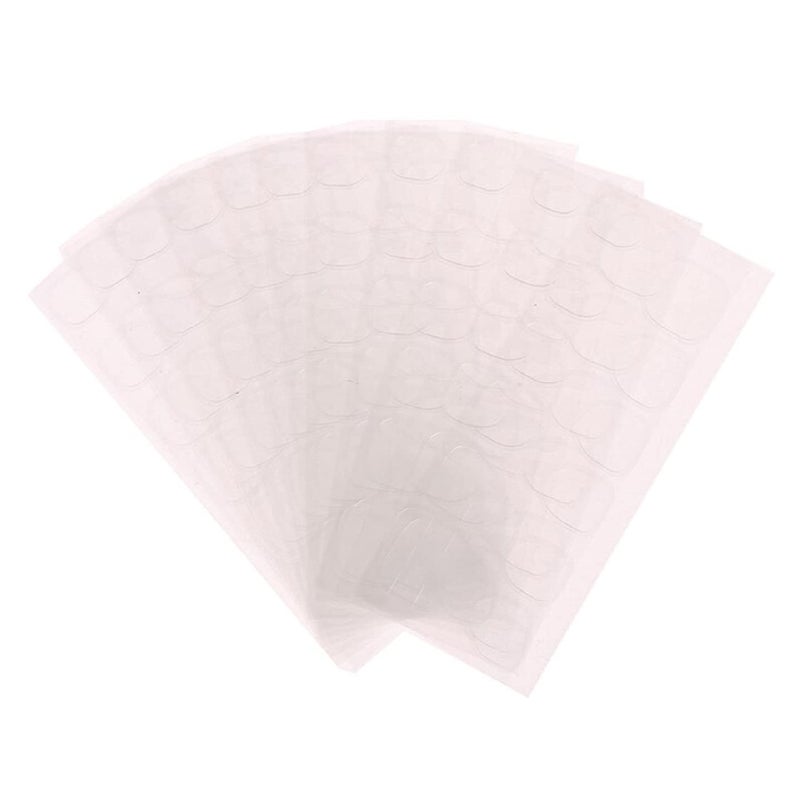 BHOOLU&GOOLU BHOOLUGOOLU Transparent Double Side Adhesive Tapes Glue Sticker False Nail Extension Stick Tools For Women DIY Nail Arts Stickers 24 Count Pack of 10 - Image 4