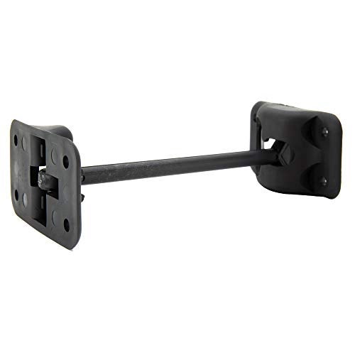 RecPro حامل باب RecPro RV على شكل T | حامل مزلاج | فتحة شحن | خيارات لون أسود أو أبيض | خيارات 4"، 6" أو 10" | حامل باب RV | معدات باب RV | عبوة من 2 (6 بوصات، أسود) - Image 2