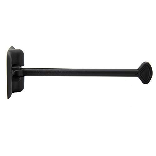 RecPro حامل باب RecPro RV على شكل T | حامل مزلاج | فتحة شحن | خيارات لون أسود أو أبيض | خيارات 4"، 6" أو 10" | حامل باب RV | معدات باب RV | عبوة من 2 (6 بوصات، أسود) - Image 4