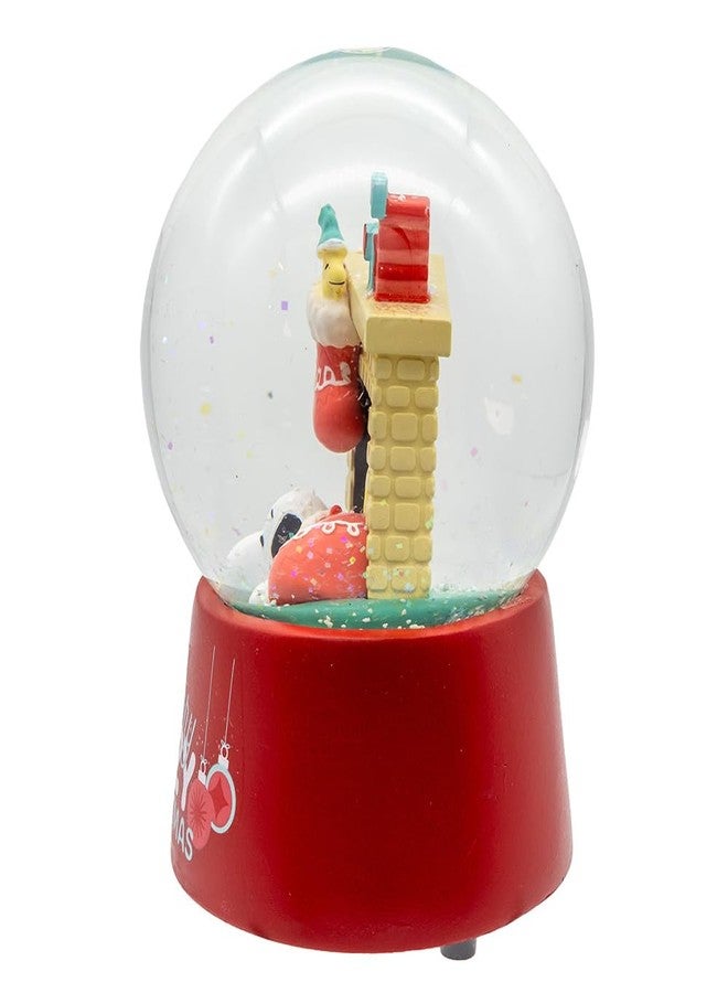 بينتس كرة مائية موسيقية على شكل سنوبي من كورت أدلرز، مقاس 100 ملم، توضع على المدفأة - Image 4