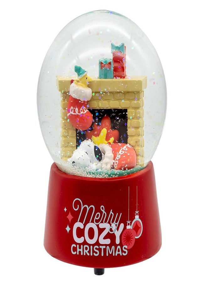 بينتس كرة مائية موسيقية على شكل سنوبي من كورت أدلرز، مقاس 100 ملم، توضع على المدفأة - Image 1