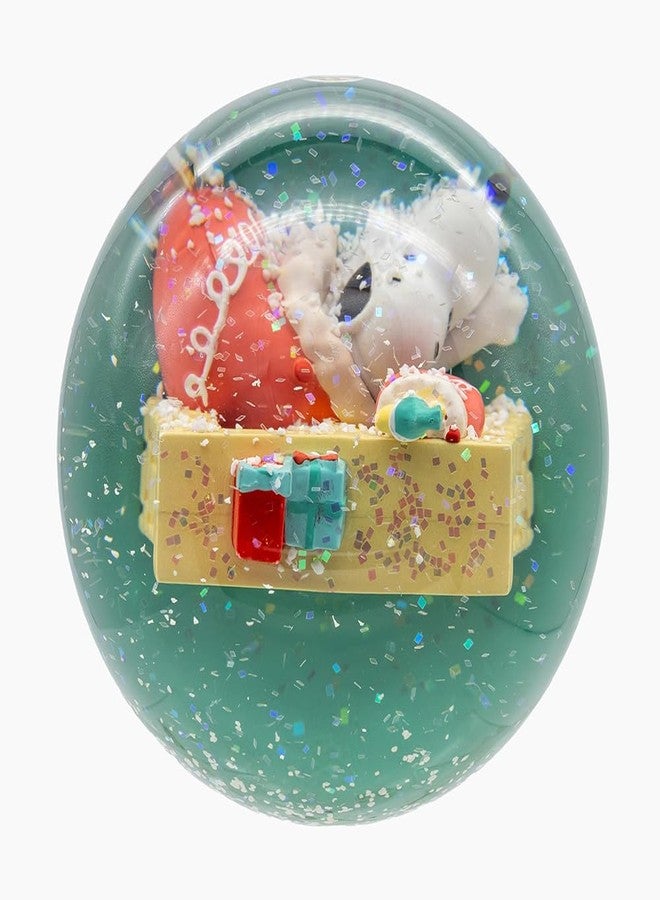 بينتس كرة مائية موسيقية على شكل سنوبي من كورت أدلرز، مقاس 100 ملم، توضع على المدفأة - Image 5