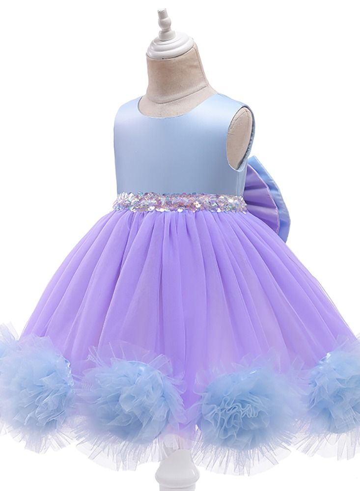 Loquat Stylish fairy Floral Princess Dress  - Image 3