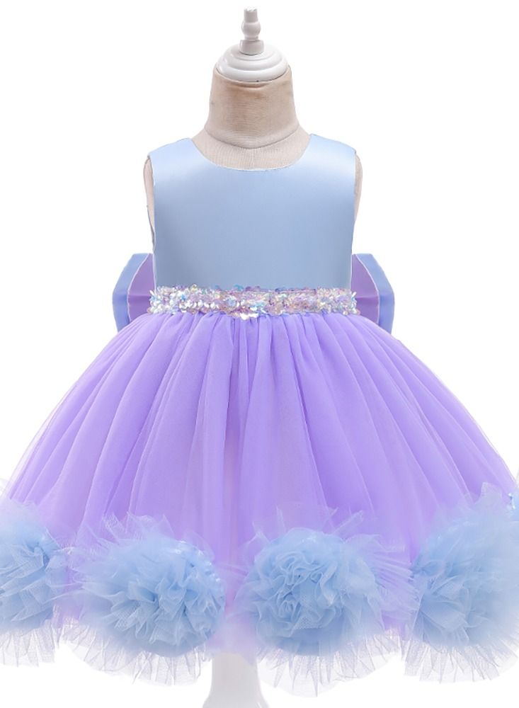 Loquat Stylish fairy Floral Princess Dress  - Image 1