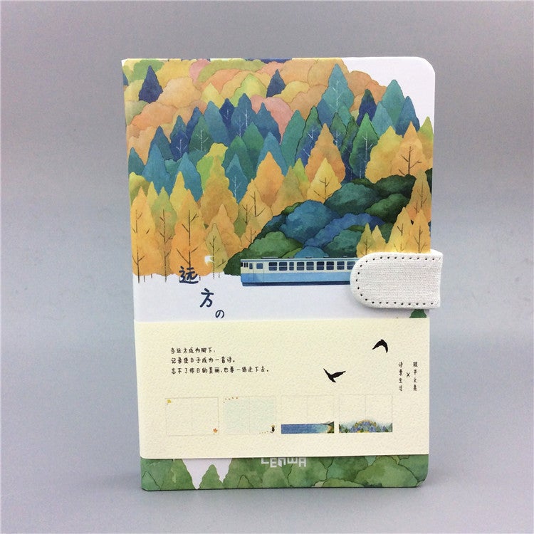 Factory Printed Personalized Color Pu Notebook A6 Mounting Book Uv Color Printing Pu Notepad Can Print Logo - Image 1