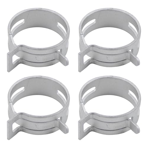 Roneeson 4Pcs Radiator Hose Clamp for Honda HRV Civic Clarity Odyssey Pilot CRV Accord Element Fit Ridgeline Prelude Acura RLX MDX TSX RL RDX TL RSX CL Integra - Image 1