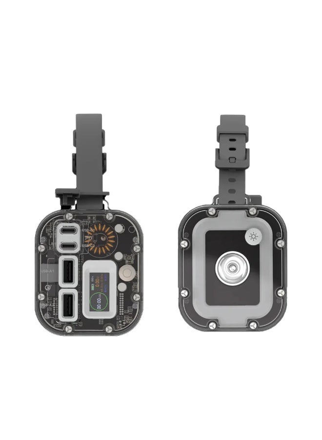 موماكس محطة طاقة محمولة موماكس PB03E iPower Stone Mini 100 واط 40000 مللي أمبير/ساعة - رمادي - Image 3